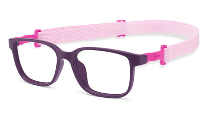 Nano Kids Rectangular Eyeglasses – Purple & Pink (NAO3420150)