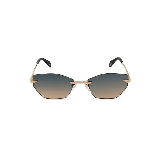 Police Electra 2 SPLU10 300J Rose Gold Wings Sunglasses