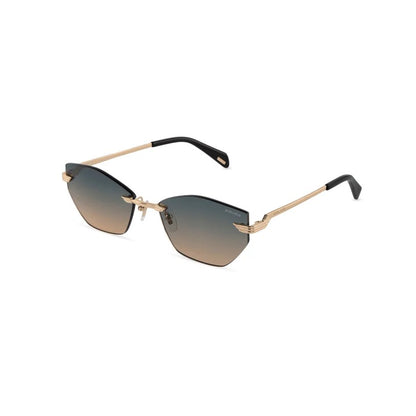 Police Electra 2 SPLU10 300J Rose Gold Wings Sunglasses