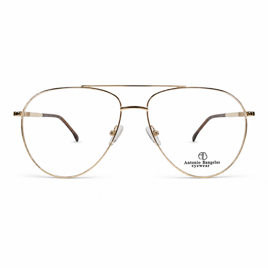 Antonio Bangelas Gold Aviator Frame