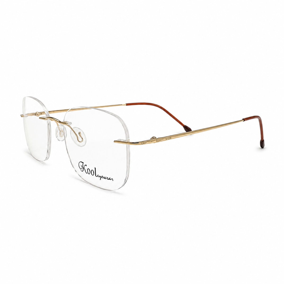Kool Titanium Rimless Frame