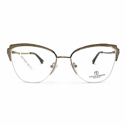 Antonio Bangelas Champagne Gold Cat-Eye Frame