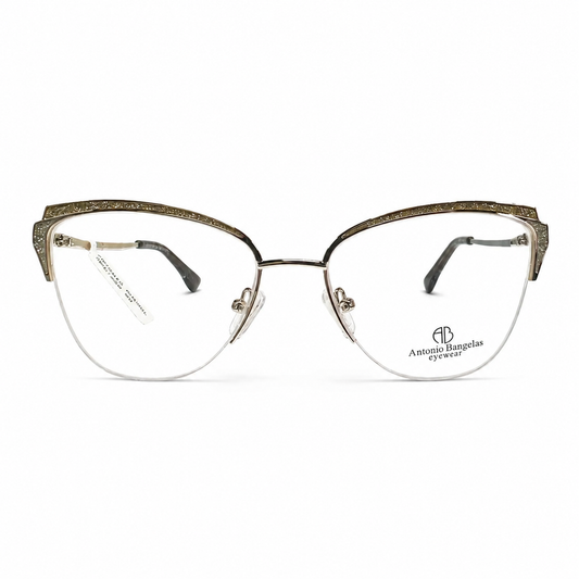 Antonio Bangelas Champagne Gold Cat-Eye Frame