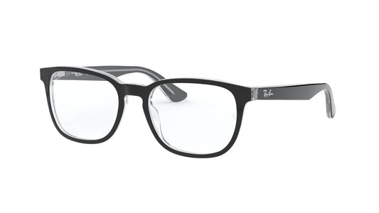 Ray-Ban Polished Black Transparent - Junior's