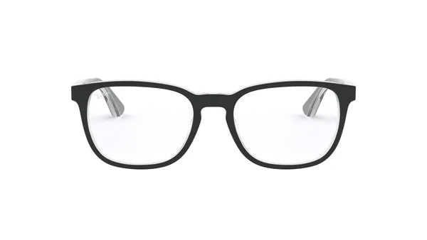 Ray-Ban Polished Black Transparent - Junior's