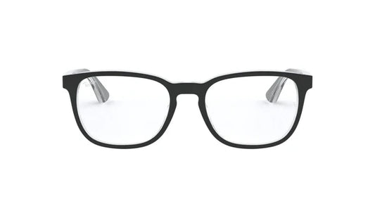 Ray-Ban Polished Black Transparent - Junior's