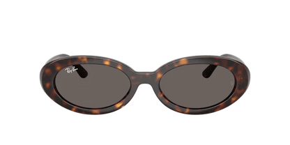 Ray-Ban - Sunglass – Women - Oval Havana