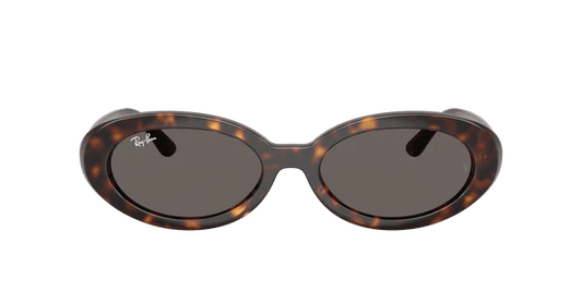 Ray-Ban - Sunglass – Women - Oval Havana