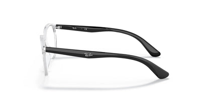 Ray-Ban Junior's Transparent Frame - Soft-Square